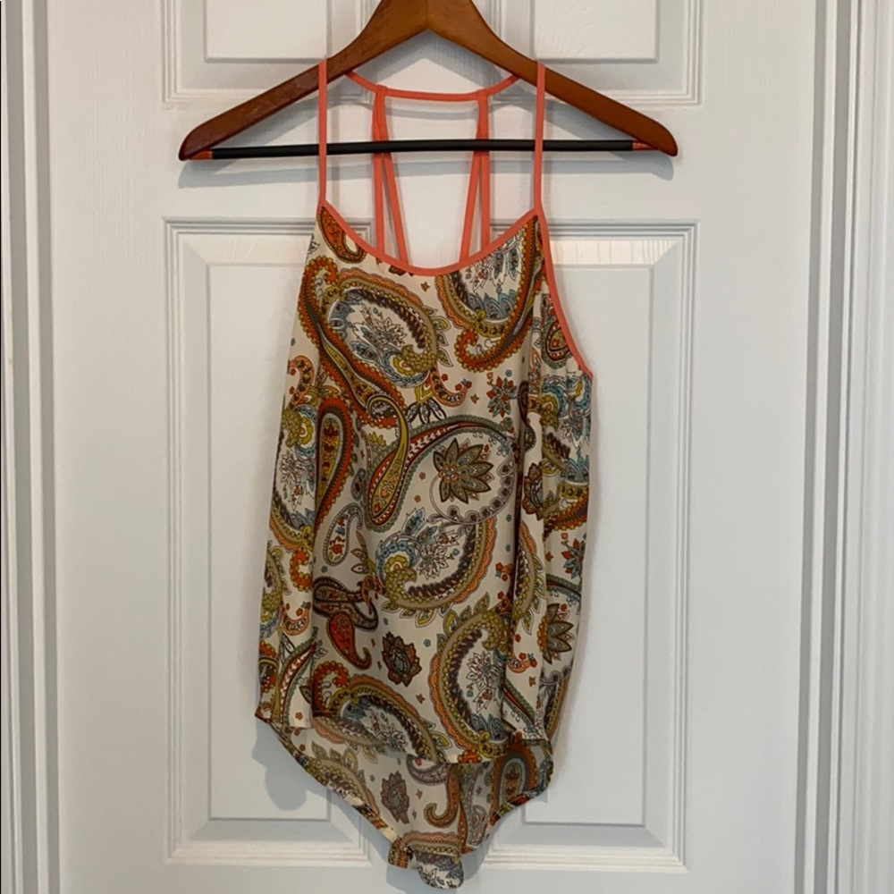 Paisley print blouse